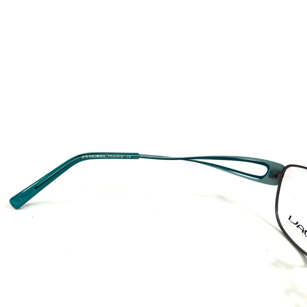 Morel Eyeglasses Frames KOALI 7367K GB033 Grey Blue Square Full Rim 50-16-135